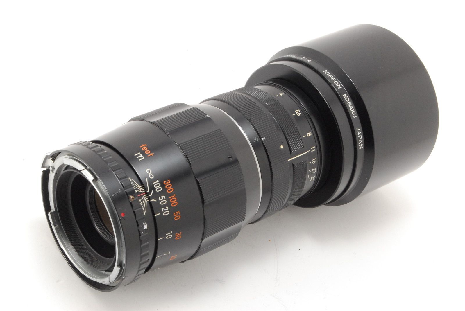 NIPPON KOGAKU NIKKOR-Q 25cm F4 Zenza Bronica S2、EC等用 動作も写り