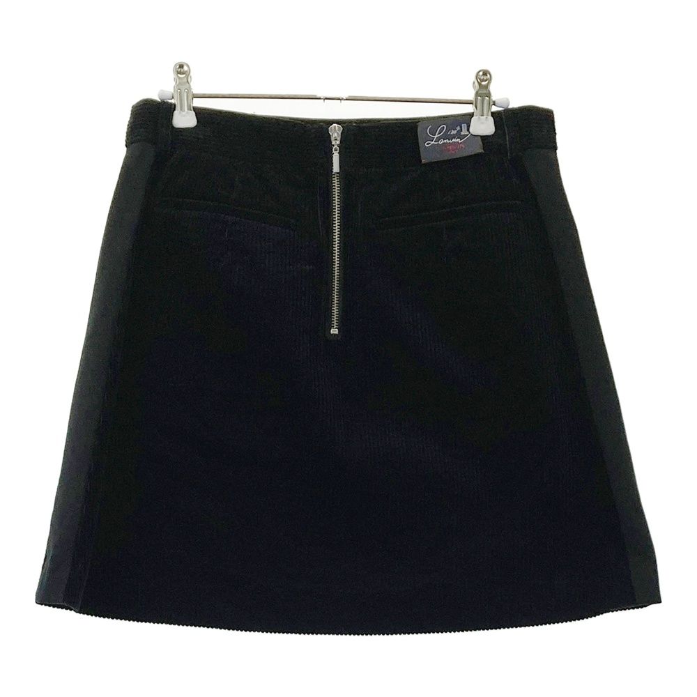 サイズ：38 LANVIN SPORT ランバン スポール 蓄熱 スカート ブラック系