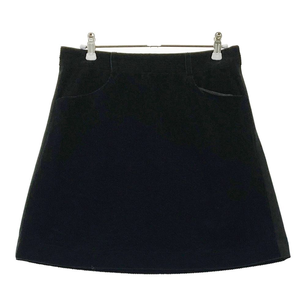 サイズ：38 LANVIN SPORT ランバン スポール 蓄熱 スカート ブラック系