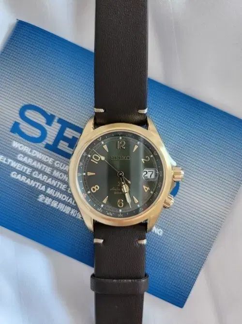  セイコー アルピニスト SPB210J1 ロゴ入り 自動巻き時計 腕時計(アナログ)