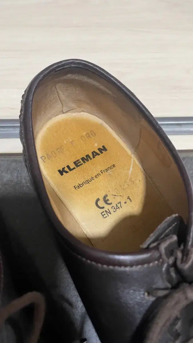 KLEMAN ブラウン パドレ　38 24センチ相当　チロリアンシューズ クレマンチロリアン 通販 チロリアンシューズ ブラウン クレマン
