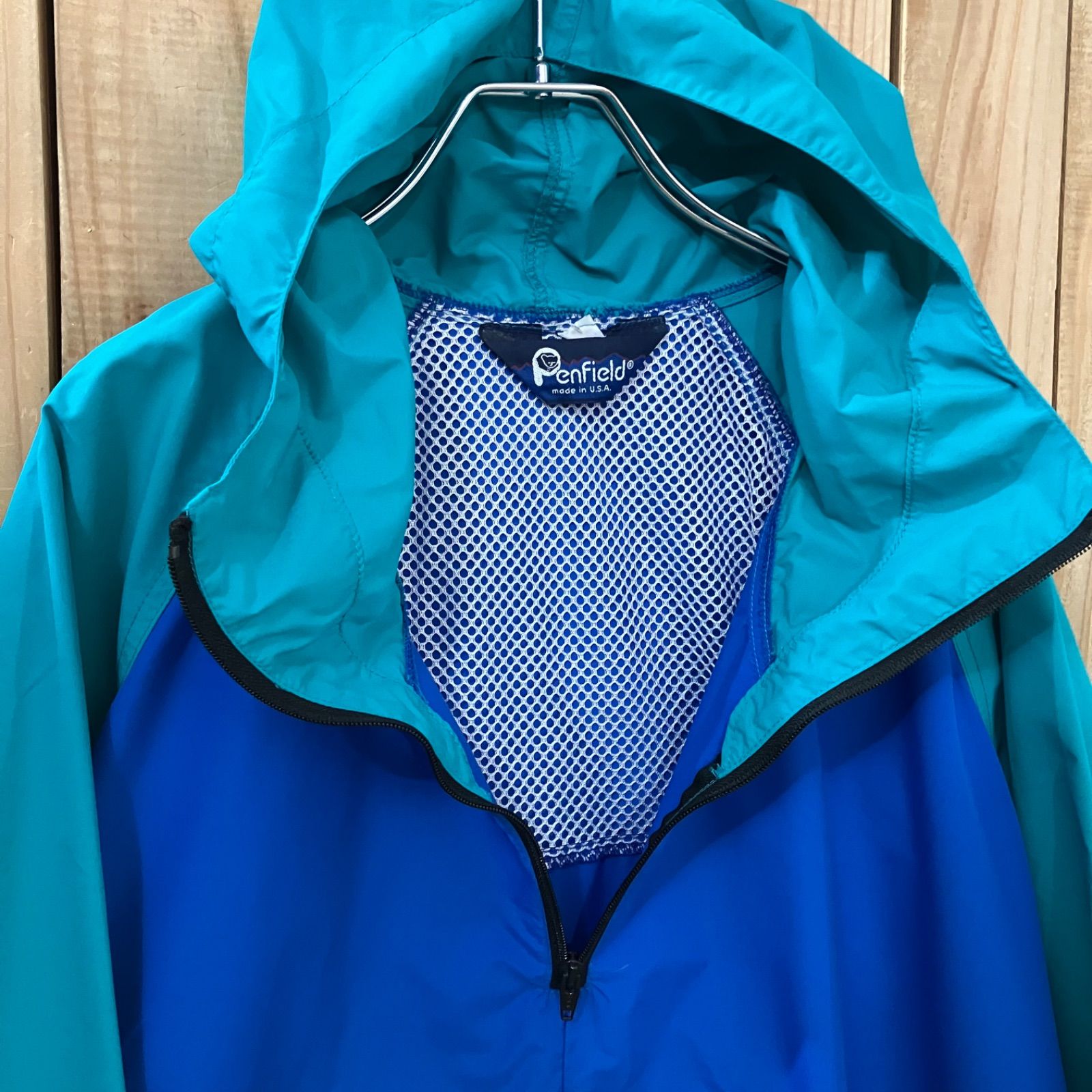 90s Penfield / ペンフィールド USA製 ナイロンアノラックパーカー 