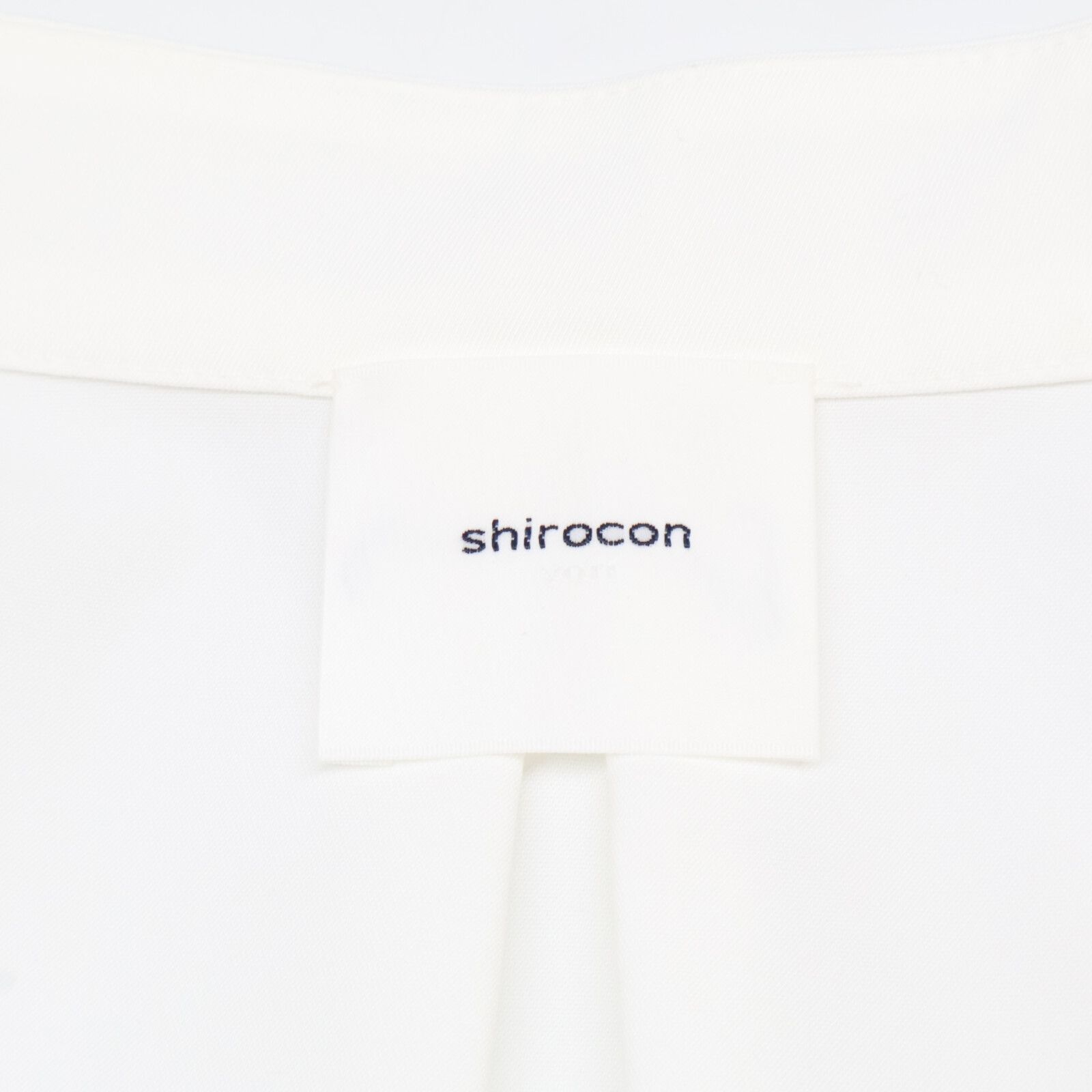 shirocon シロコン SC2121-010AW-4 ホイップカラー付 長袖ブラウス/ 36 