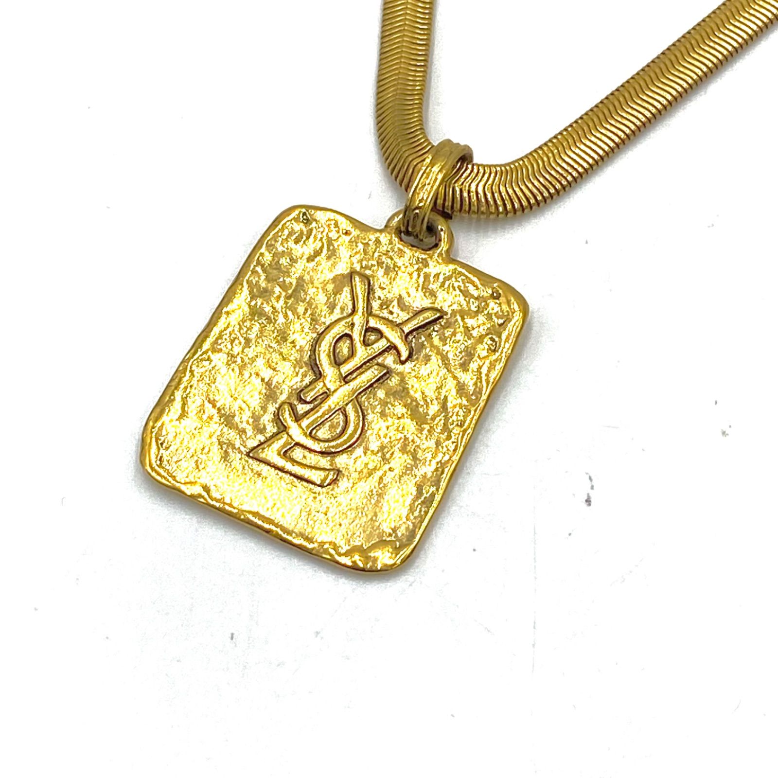 希少 YSL Yves Saint Laurent イヴ・サンローラン ネックレス ロング