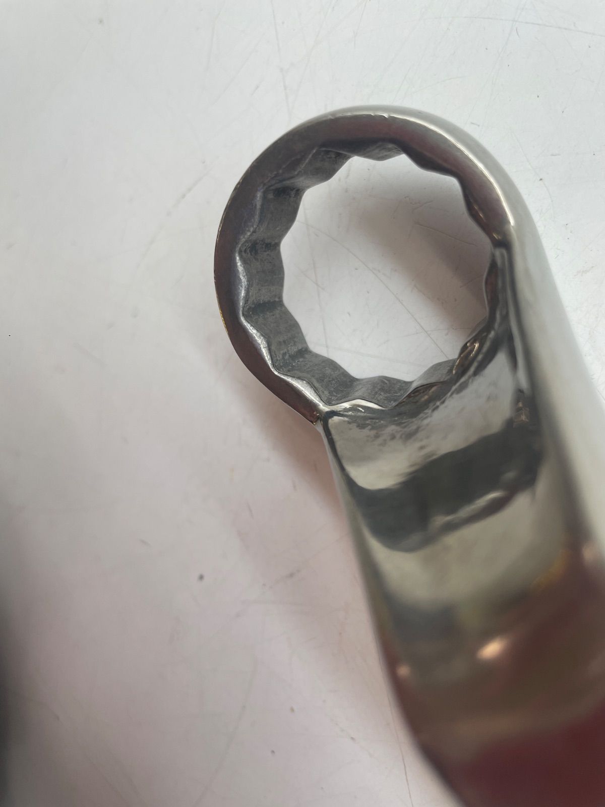  品 JIRO チタンメガネレンチ M 16 シルバー メガネレンチ スパナ レンチ