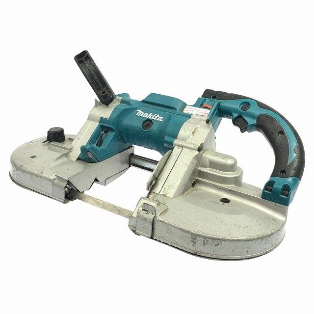 品 makita マキタ 18 V 充電式ポータブルバンドソー PB 180 D 本体のみ コードレス 帯鋸切断機 鉄工用122729