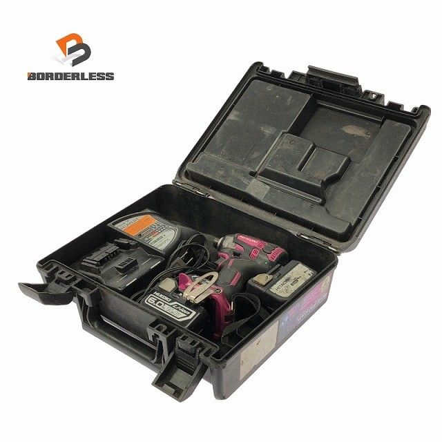 品 HIKOKI ハイコーキ 14 4 V コードレスインパクトドライバ 本体 バッテリー Ah 6 0 充電器 ケース122752