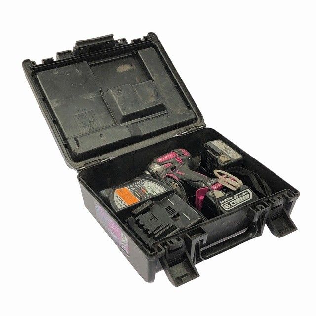 品 HIKOKI ハイコーキ 14.4 V コードレスインパクトドライバ 本体 バッテリー 4.4 Ah|6.0 Ah 充電器 ケース122752