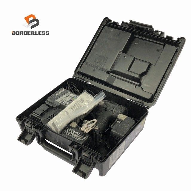 品 HITACHI 日立工機 18 V コードレスインパクトドライバー バッテリ 14 4 6 0 Ah 充電器 ケース 充電式122763