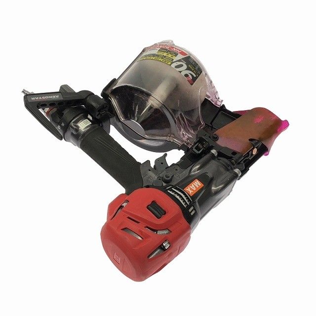  比較的 MAX マックス 高圧 90 mm スーパーネイラ HN-90 N 6 D -G コイルネイラ 高圧釘打機 エアロスター122774 釘打機 エアーツール