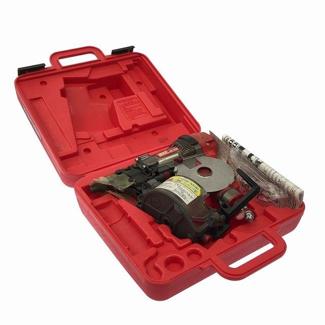 品 MAX マックス 50 mm 高圧 スーパーネイラ HN-50 N 本体 ケース エア釘打機 コイルネイラ 釘打ち機 くぎ打ち機122776