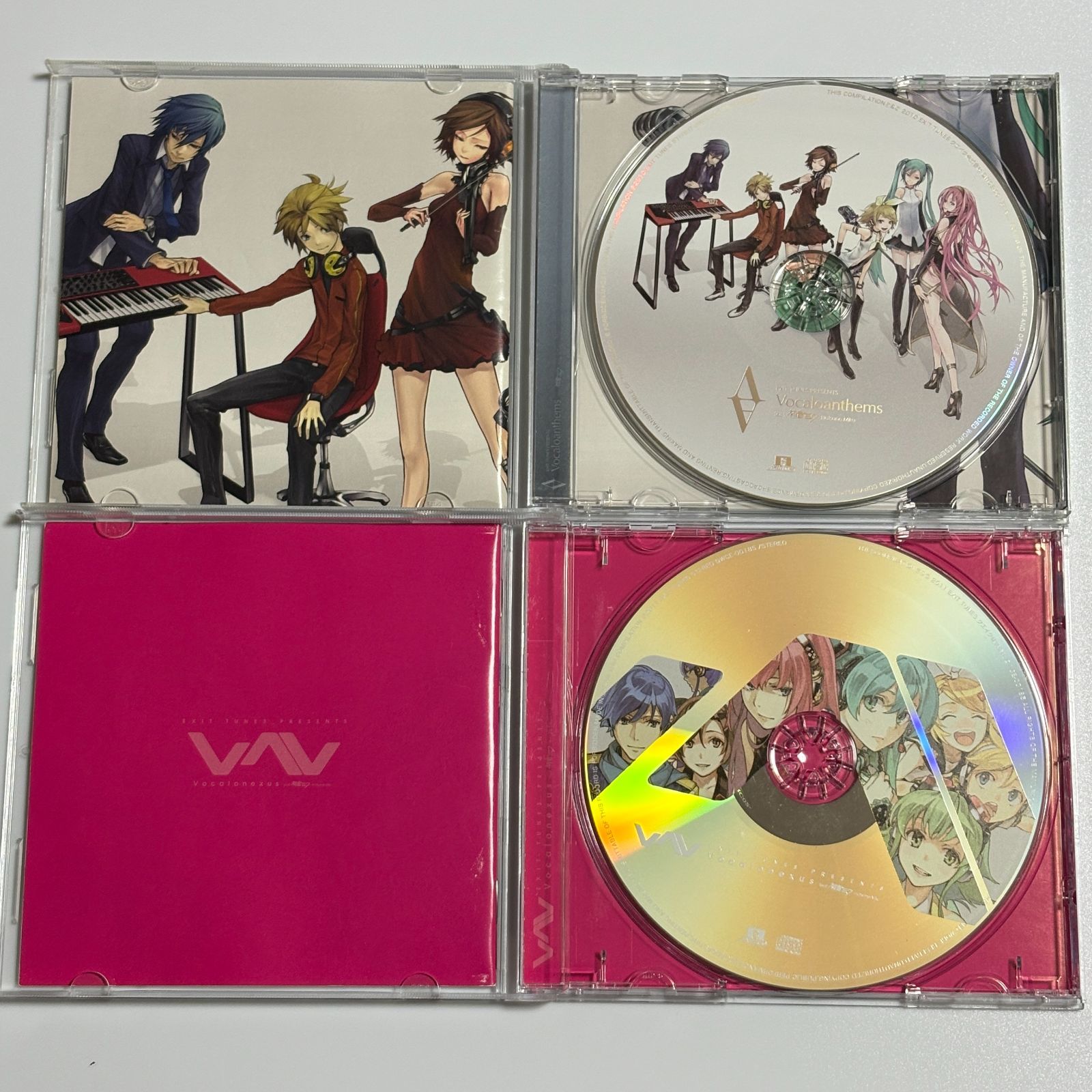 CD2枚『EXIT TUNES PRESENTS Vocaloanthems feat.初音ミク』『EXIT