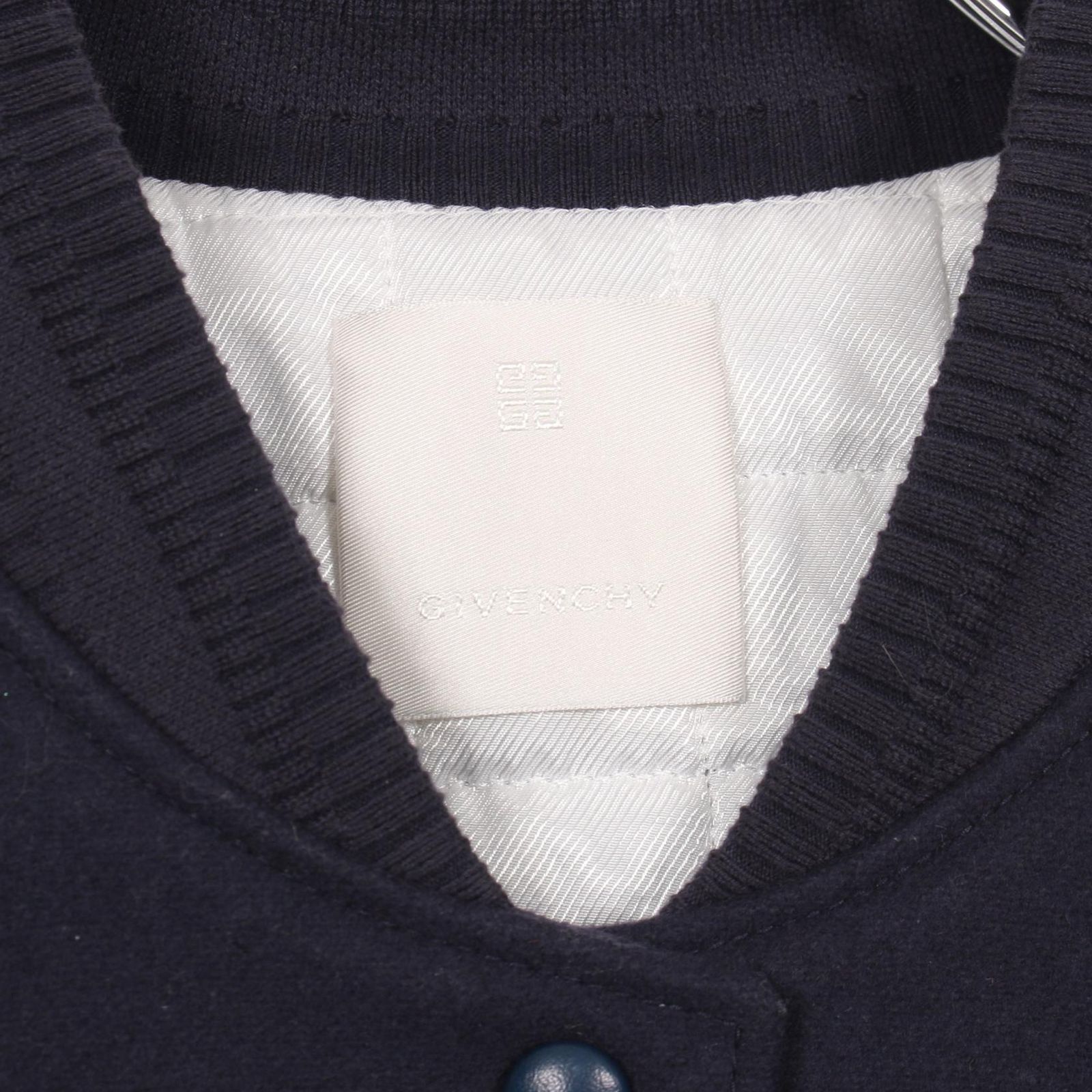 ジバンシィ GIVENCHY ブルゾン ウール レザー ジャケット レディース