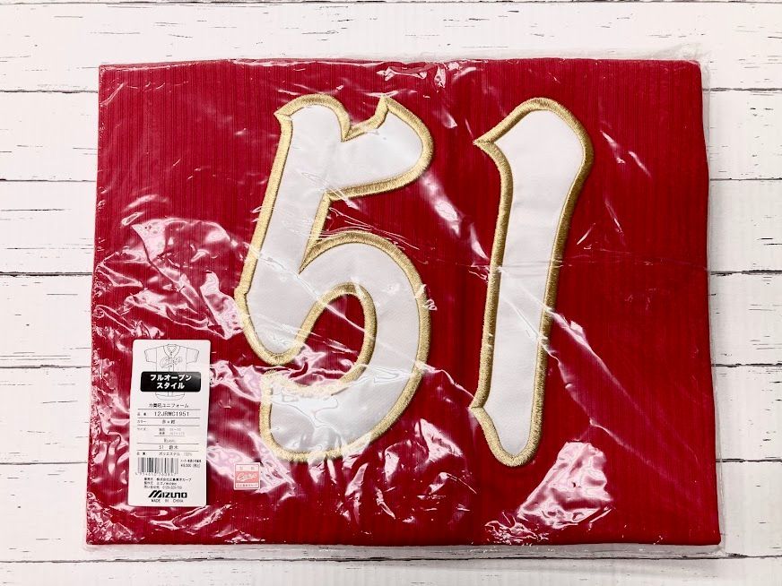 広島東洋カープ カ舞吼ユニフォーム 51 鈴木誠也 Mサイズ 未使用品