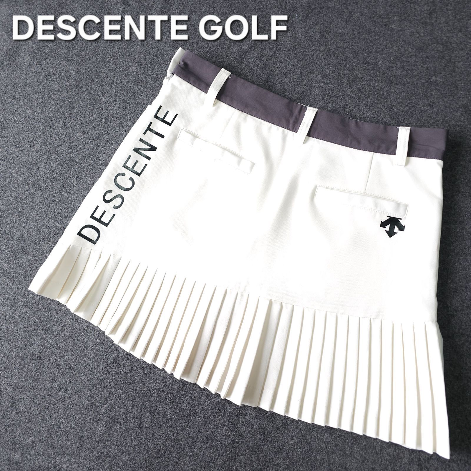 👌値下げ交渉受付中】美品【DESCENTE GOLF】デサントゴルフ プリーツ
