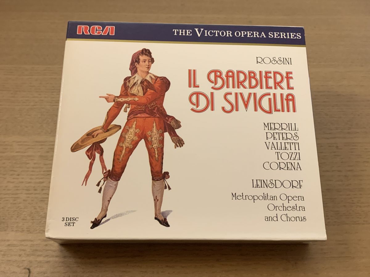 Barber of Seville Rossini ロッシーニ RCA 組 CD