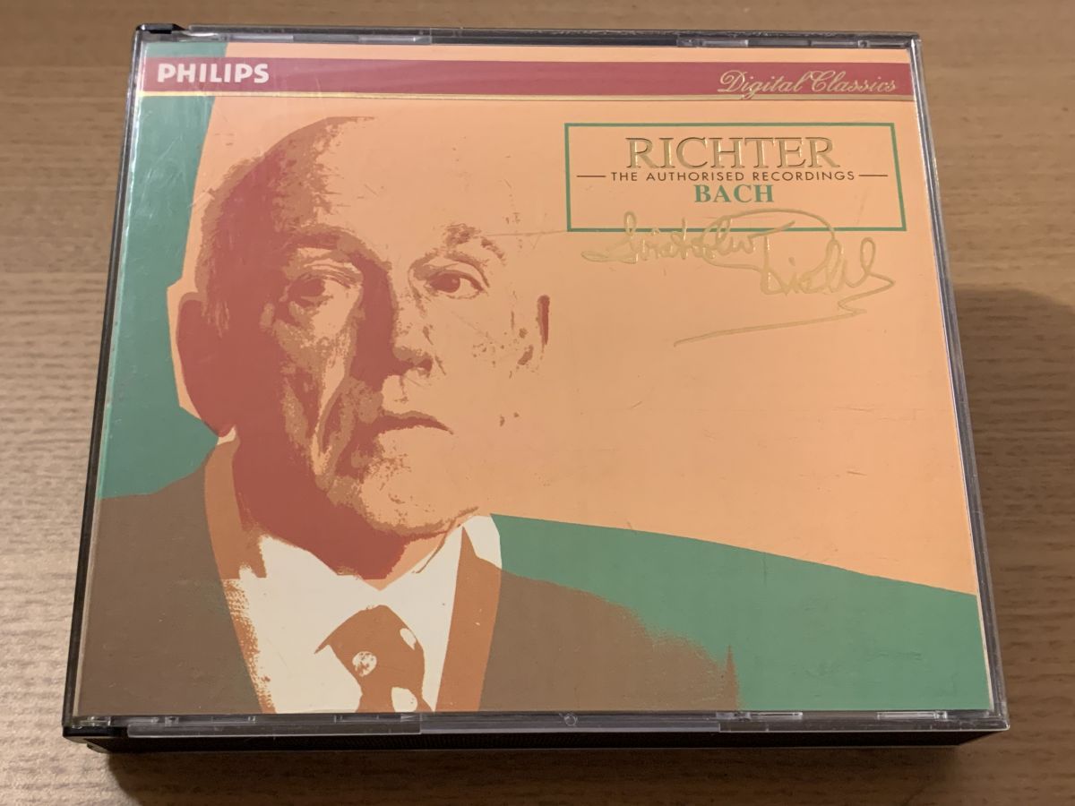 Bach English French Suites Richter リヒテル Polygram Records 組 CD