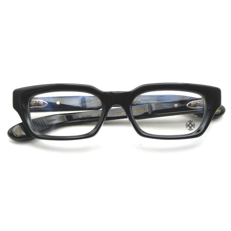 未使用 CHROME HEARTS クロムハーツ メガネフレーム ASSTRAORDINAIRE A