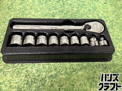 ▽ スナップオン ロープロファイルラチェットハンドル 12角ソケット セット RAF 80 RFM 8～RFM 18