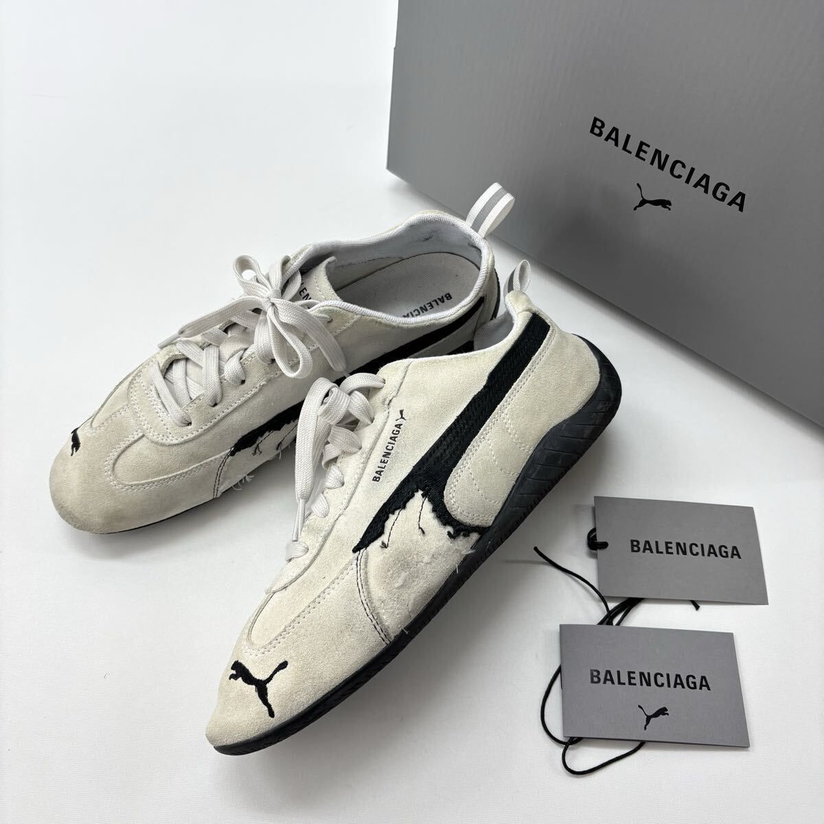 25aw 2025 BALENCIAGA バレンシアガ x PUMA プーマ デストロイ加工