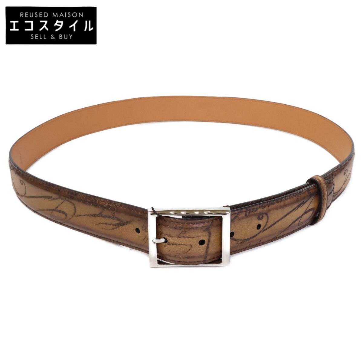 berluti ベルルッティ 【美品】23年製 スクリット パティーヌ レザー