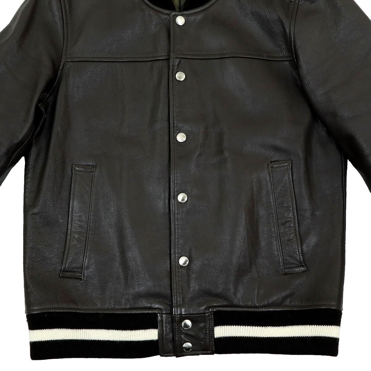 S3720】【美品】【裏地カモフラージュ柄】SOPHNET. ソフネット レザー 