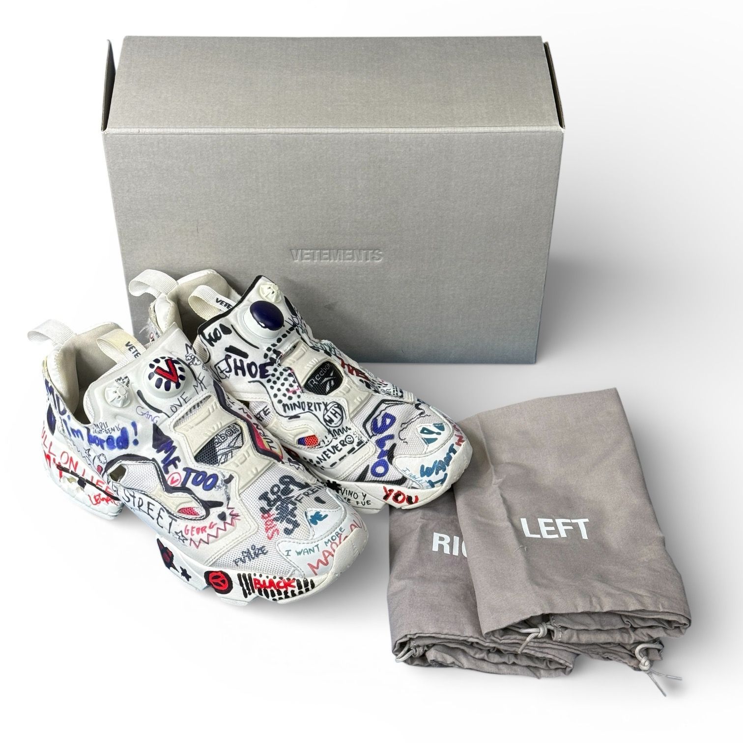 VETEMENTS × Reebok】ヴェトモン × リーボック Instapump Fury 