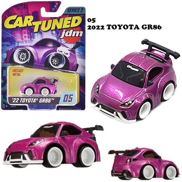 CarTuned 1:64 Diecast Vehicles JDM Tuners Series 2【カートゥーンド