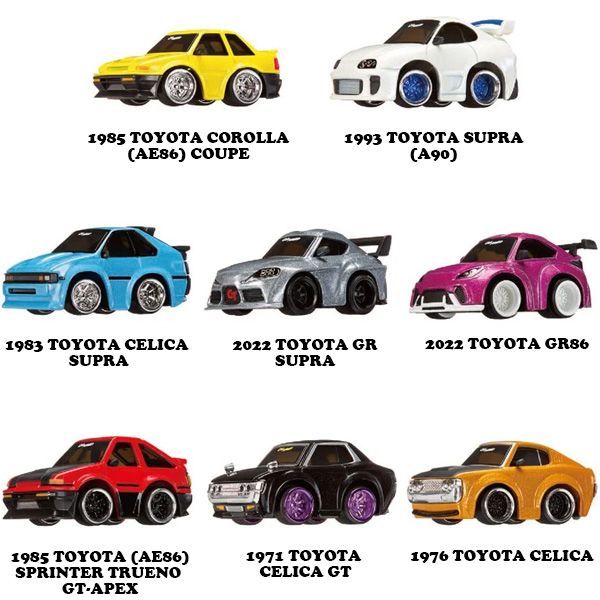 CarTuned 1:64 Diecast Vehicles JDM Tuners Series 2【カートゥーンド