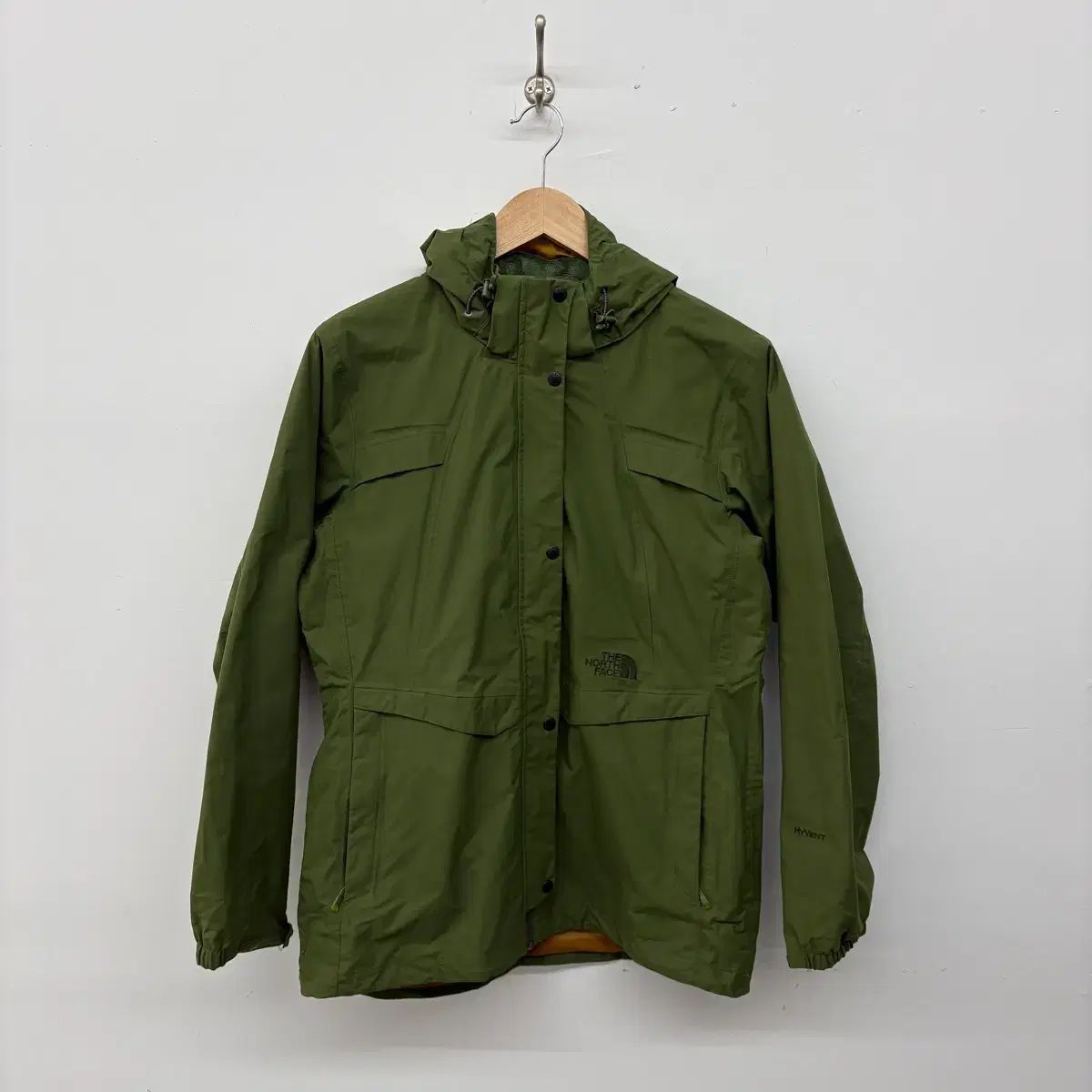 ザノースフェイス ハイベント ウィンドブレーカー オリーブ メンズM