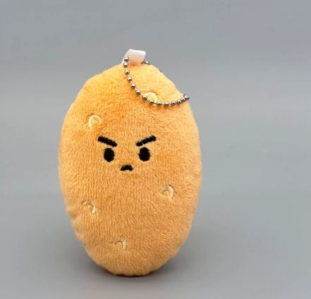 もこもこ フルーツ ねぎ しょうが にんにく ぬいぐるみ キーホルダー