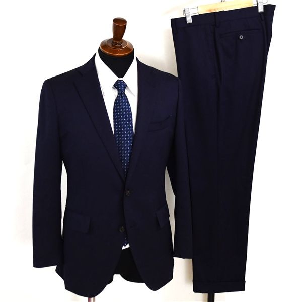 ユニバーサルランゲージ 伊製 カノニコ 110's 2つボタン シングル