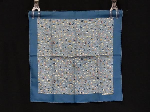 HERMES　エルメススカーフ　カレ45　エレクトリック　ガブロッシュ　プチカレ □新品□未使用□ HERMES エルメス カレ45 プチカレ ガヴロッシュ