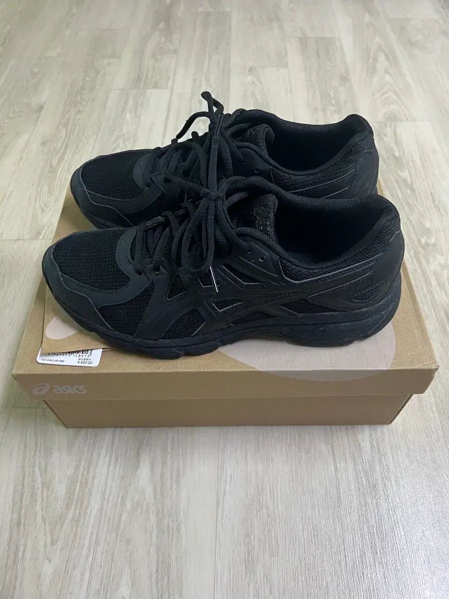 アシックス ジョグ100 T ブラック 4 E 260