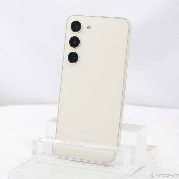 Galaxy S23 SCG19 256GB クリーム (SCG19) SIMフリー au - SAMSUNG by 