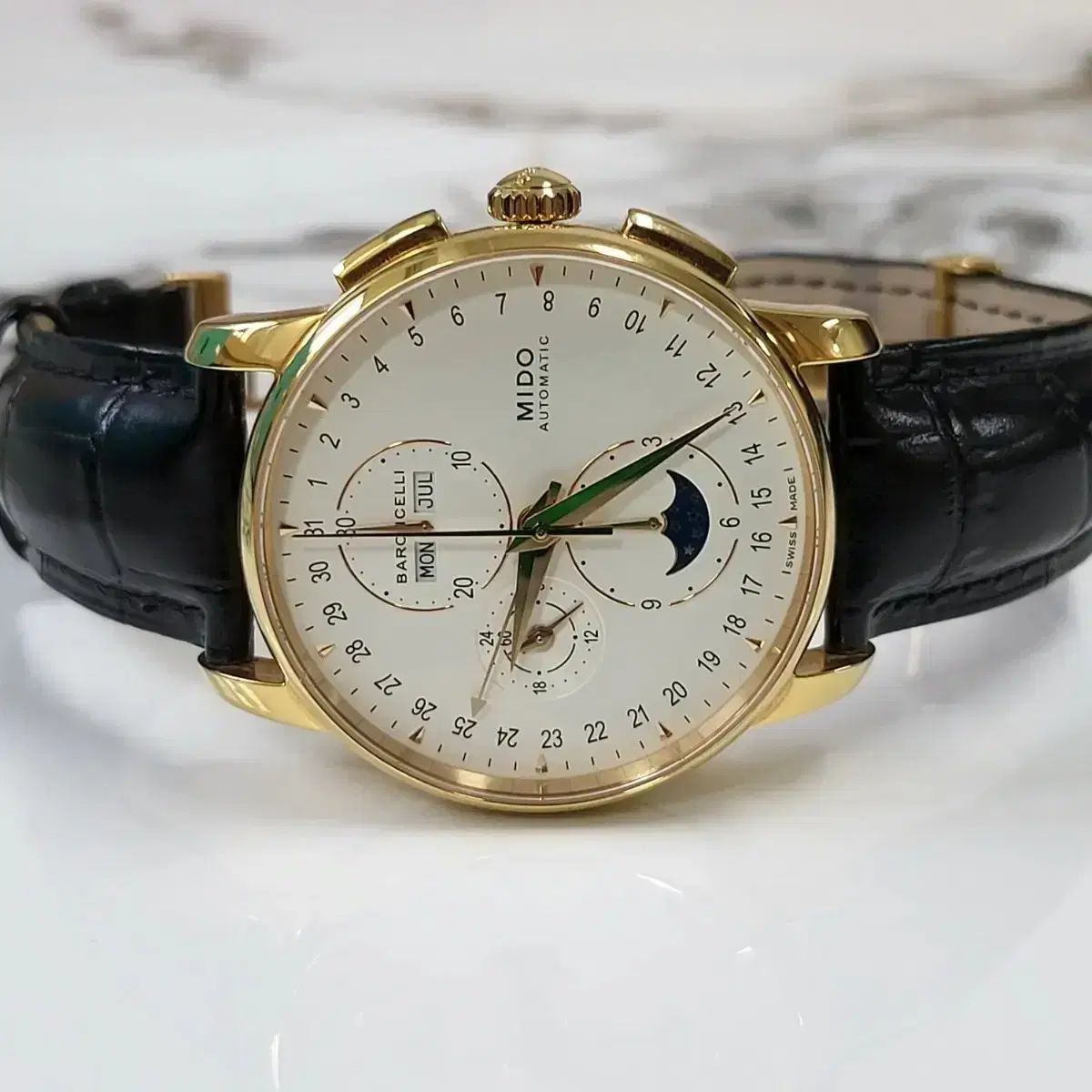 ミドー バロンチェッリ ムーンフェイズ M86073M142