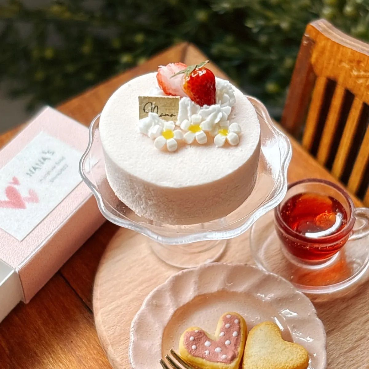 ミニチュアスイーツ 限定品 苺のケーキセット - メルカリ