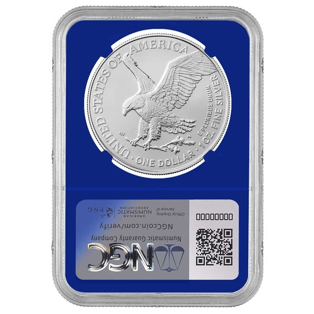 アメリカンイーグル☆　シルバー 2026 (W) $1 アメリカン シルバー イーグル NGC MS69 ER ウェスト