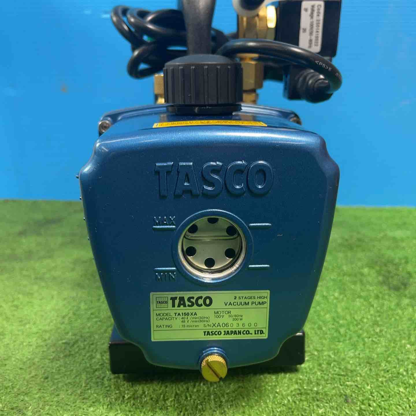  タスコ TASCO 真空ポンプ TA 150 XA ゲージマニホールド 142 VK 真空ゲージキット 159 PA 逆流防止真空ポンプアダプタ付 電動ポンプ 電動工具 エア工具