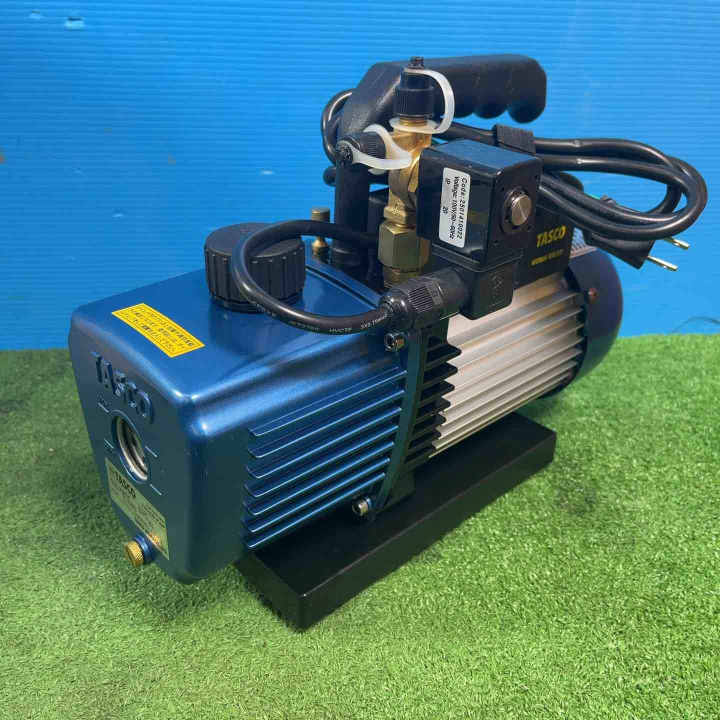 タスコ TASCO 真空ポンプ TA 150 XA ゲージマニホールド 142 VK 真空ゲージキット 159 PA 逆流防止真空ポンプアダプタ付