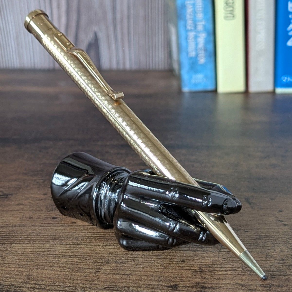 アンティーク ヤード オ レッド メカニカルペンシル 英国製 ロールドゴールド 猫足クリップ プロペリング 推進 式 1900年代前半