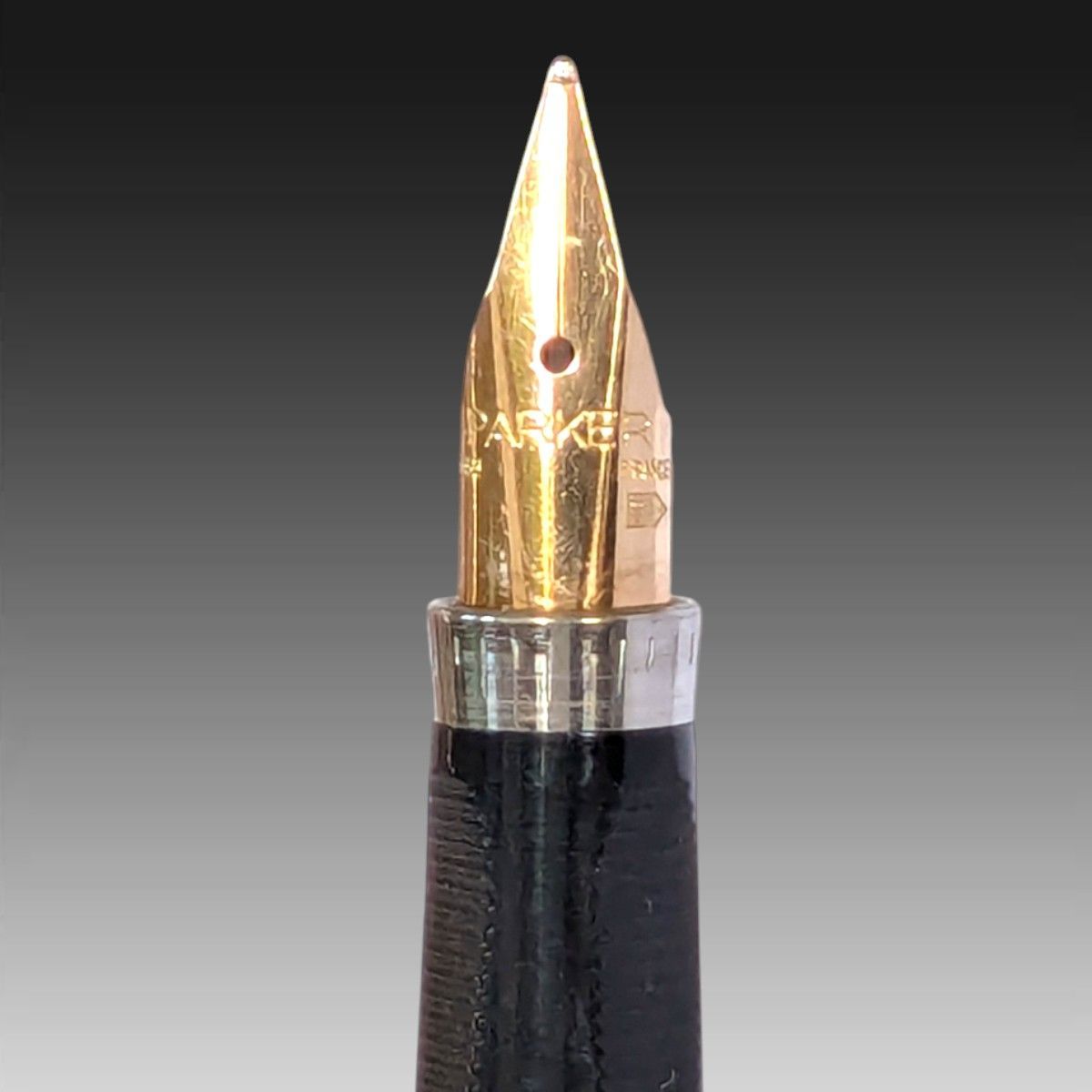 PARKER パーカー75 万年筆 スターリングシルバー シセレ 米国製 1970