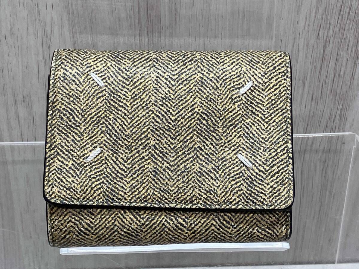 Maison Margiela メゾン・マルジェラ スリーフォールドウォレット 三 