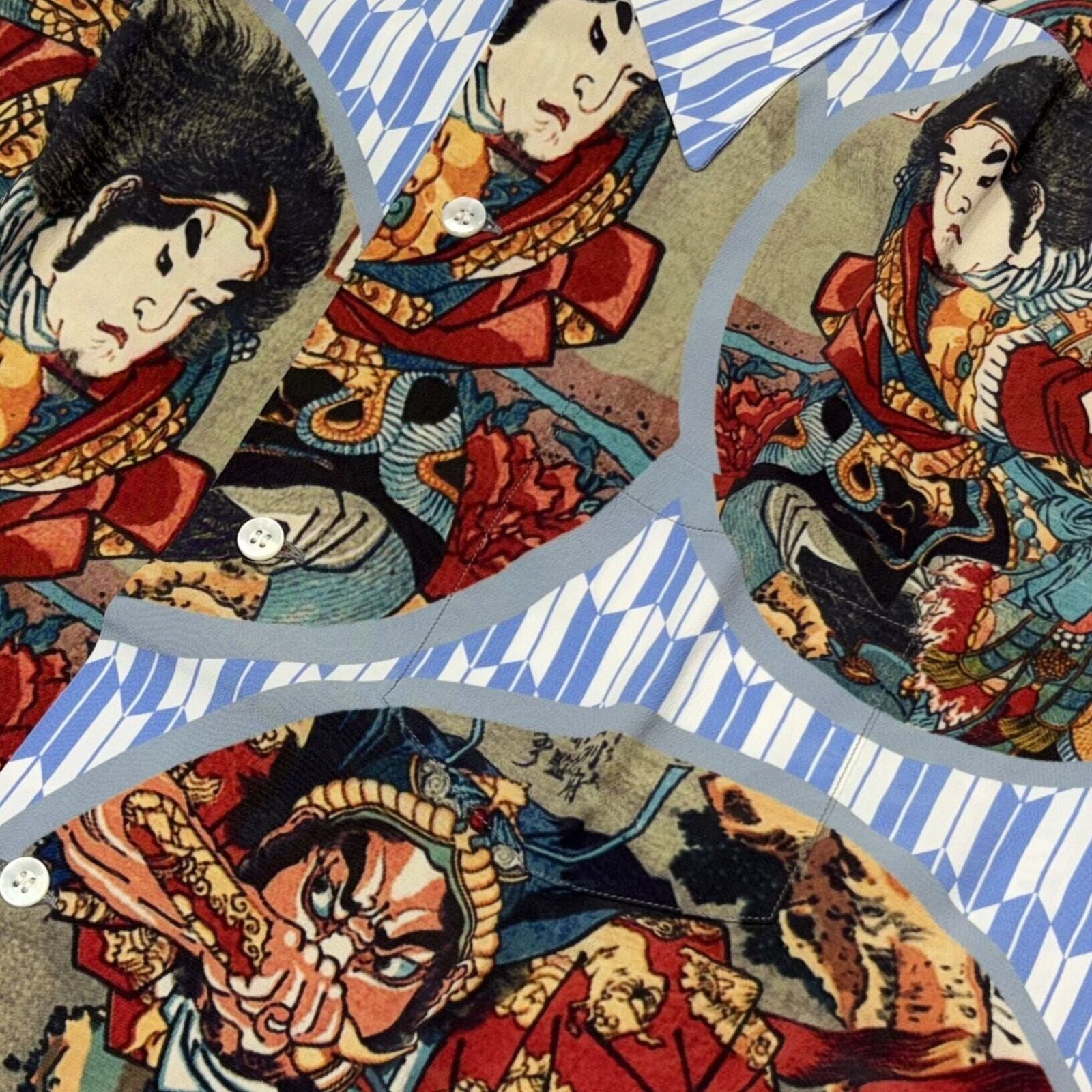 サンサーフ 歌川国芳 スペシャル 浮世絵 アロハシャツ 通俗水滸伝豪傑
