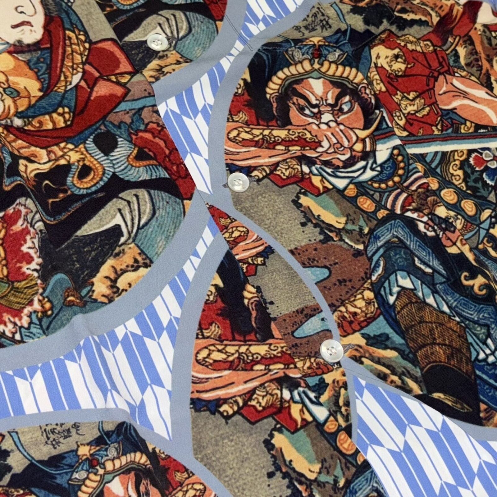 サンサーフ 歌川国芳 スペシャル 浮世絵 アロハシャツ 通俗水滸伝豪傑