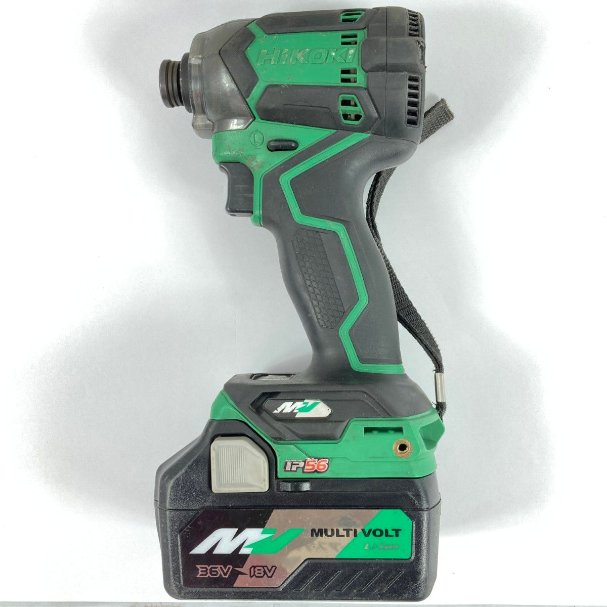 HiKOKI ハイコーキ コードレスインパクトドライバ WH 36 DC グリーン バッテリー付 v