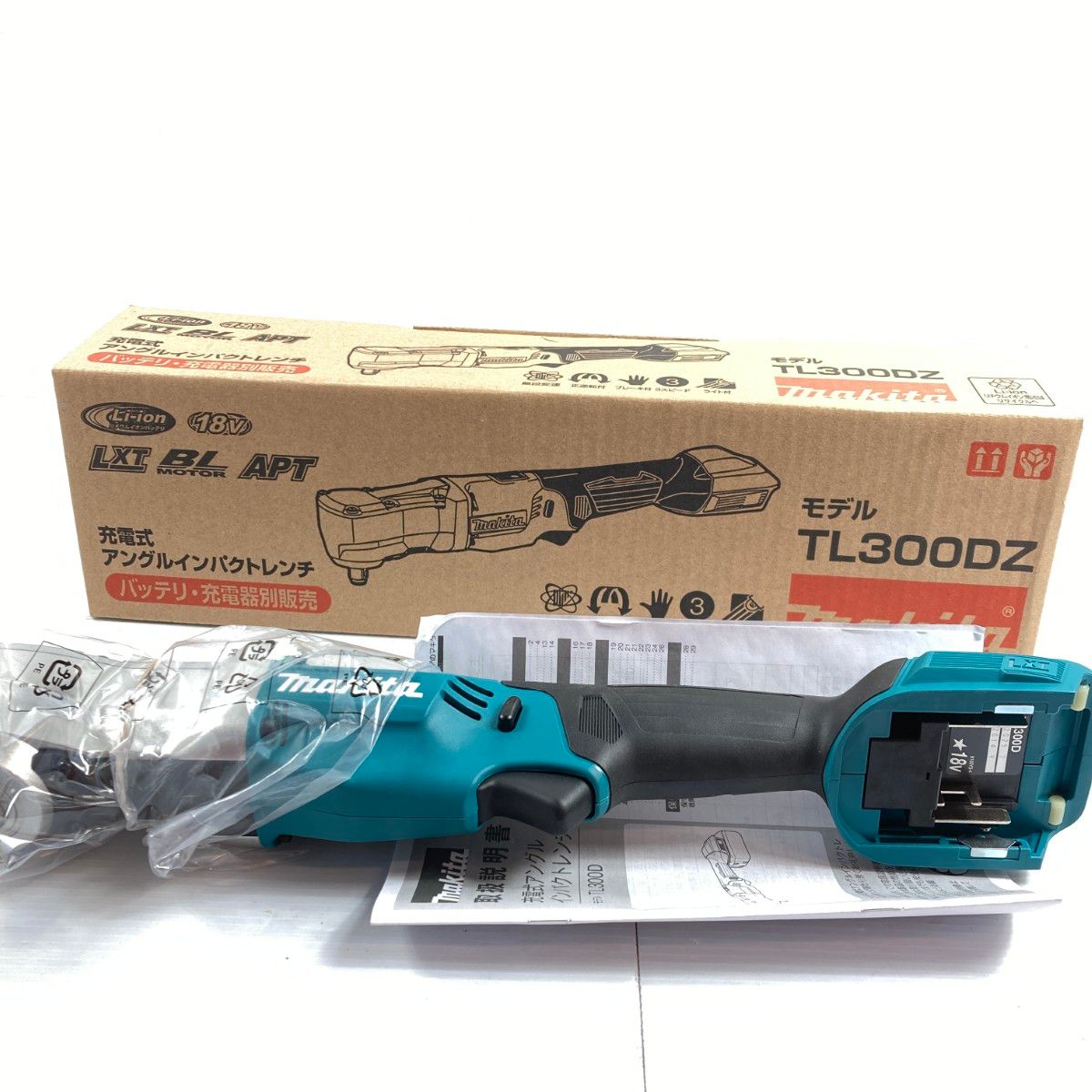 ＊＊MAKITA マキタ 18 V 充電式アングルインパクトレンチ 本体のみ バッテリ 充電器なし TL 300 DZ ブルー