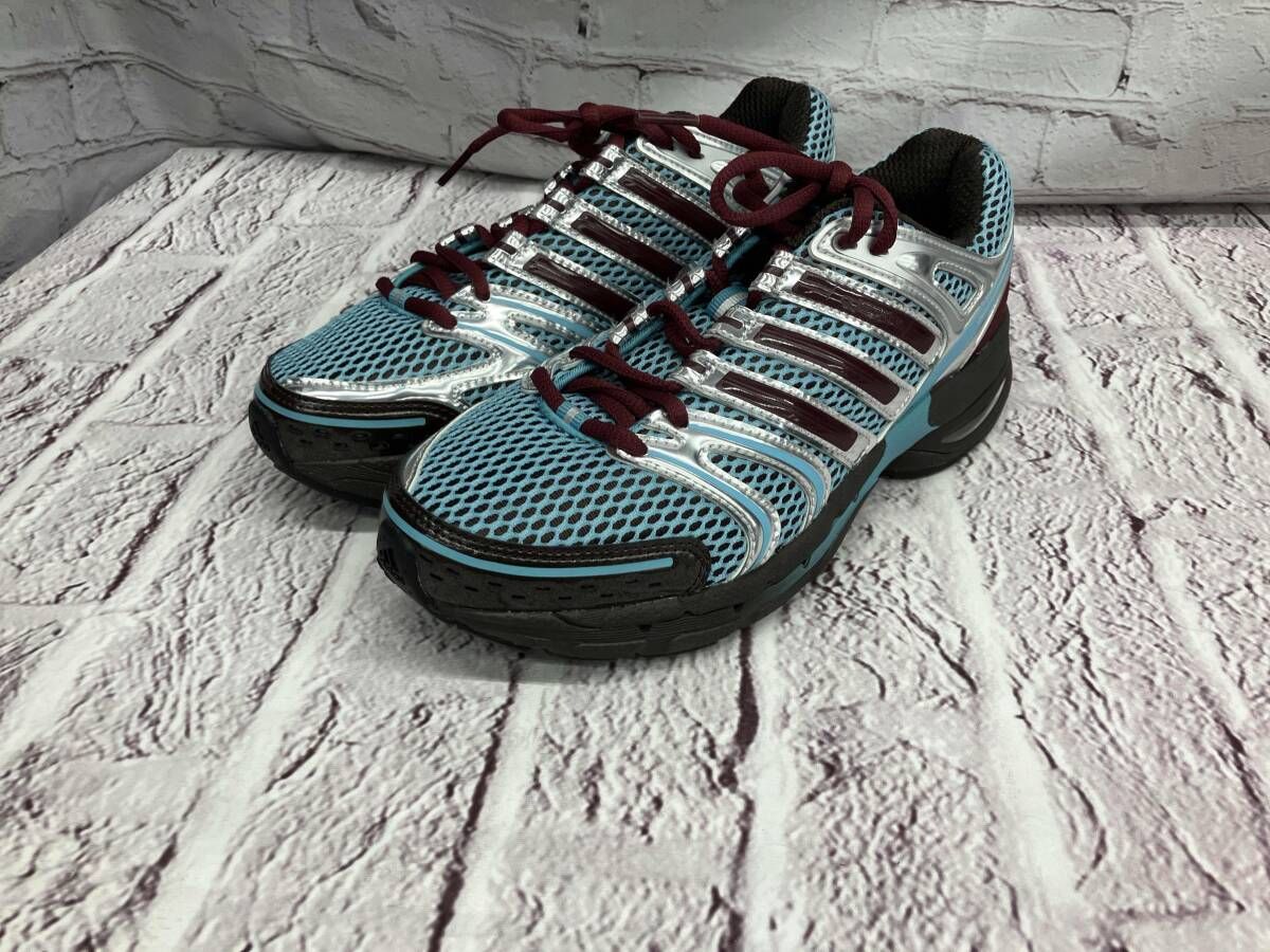 adidas スニーカー ADISTAR CONTROL 5 W KJ 8804 ライトブルー 25 cm