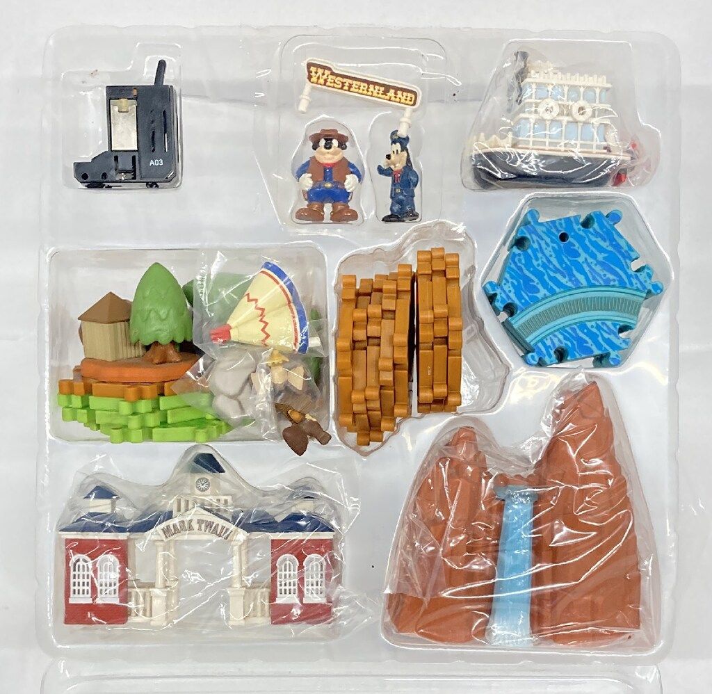 東京ディズニーランド ディズニージオラマップシリーズ 蒸気船マーク