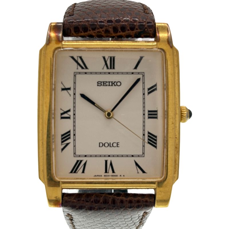SEIKO - ドルチェ 5E31-5000 DOLCE セイコー 新品電池SEIKO タンク 